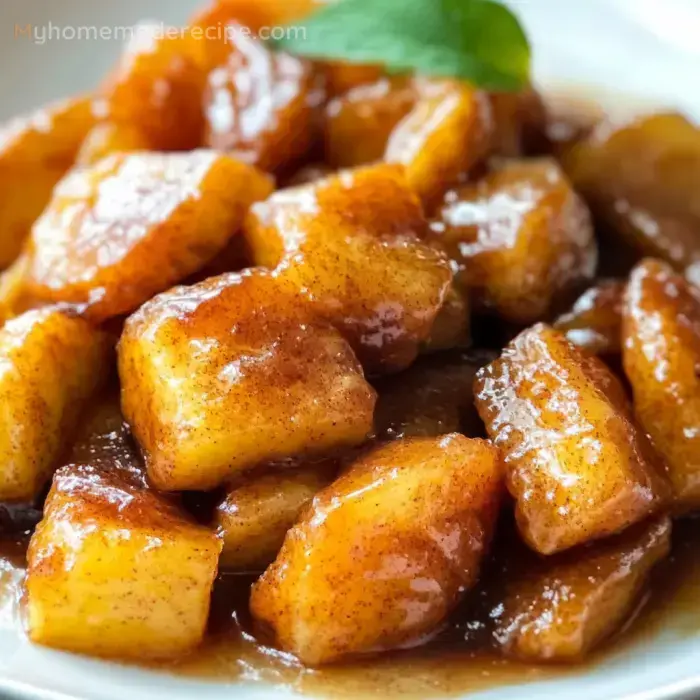 Southern Cinnamon Apples with Caramel