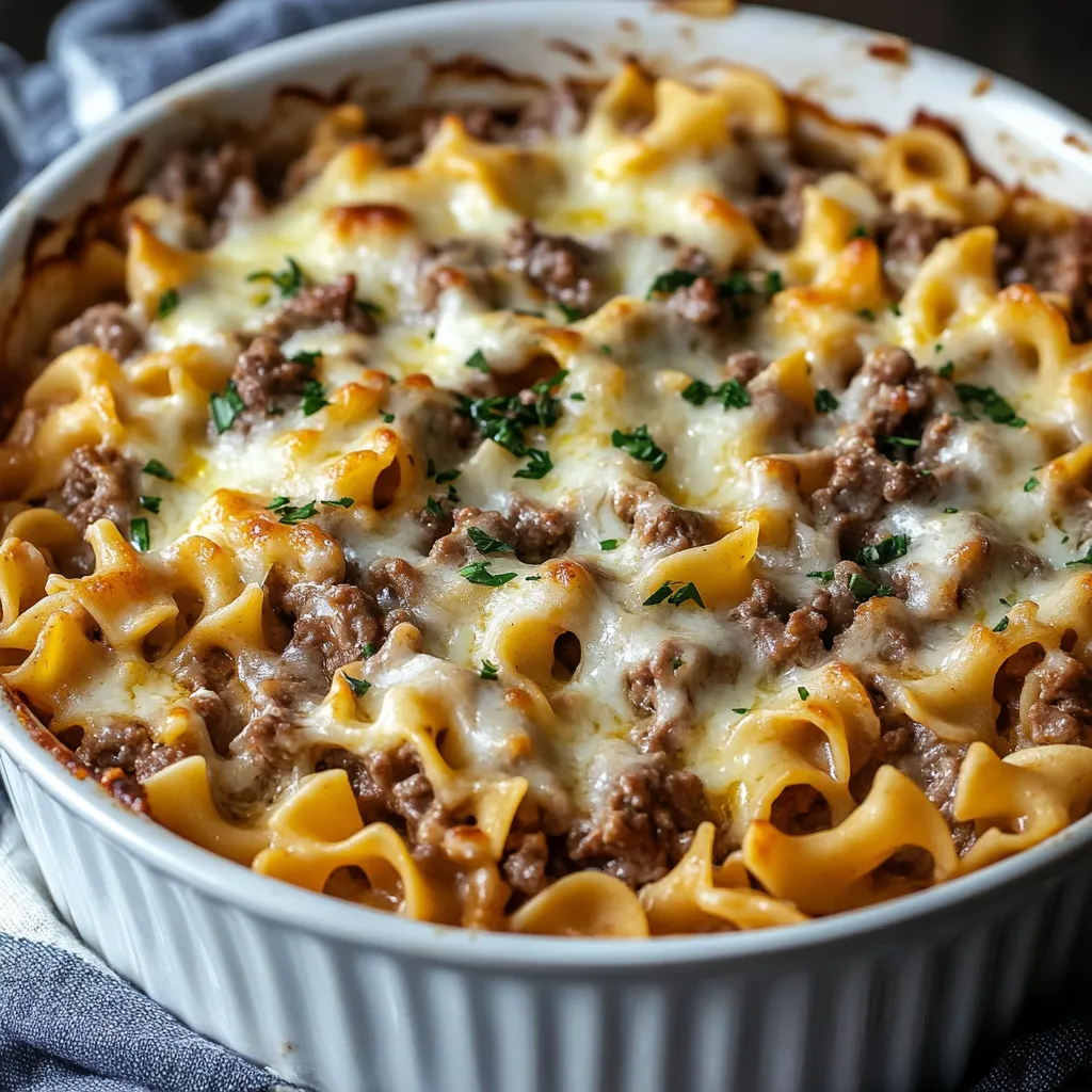Creamy Sour Cream Beef Bake