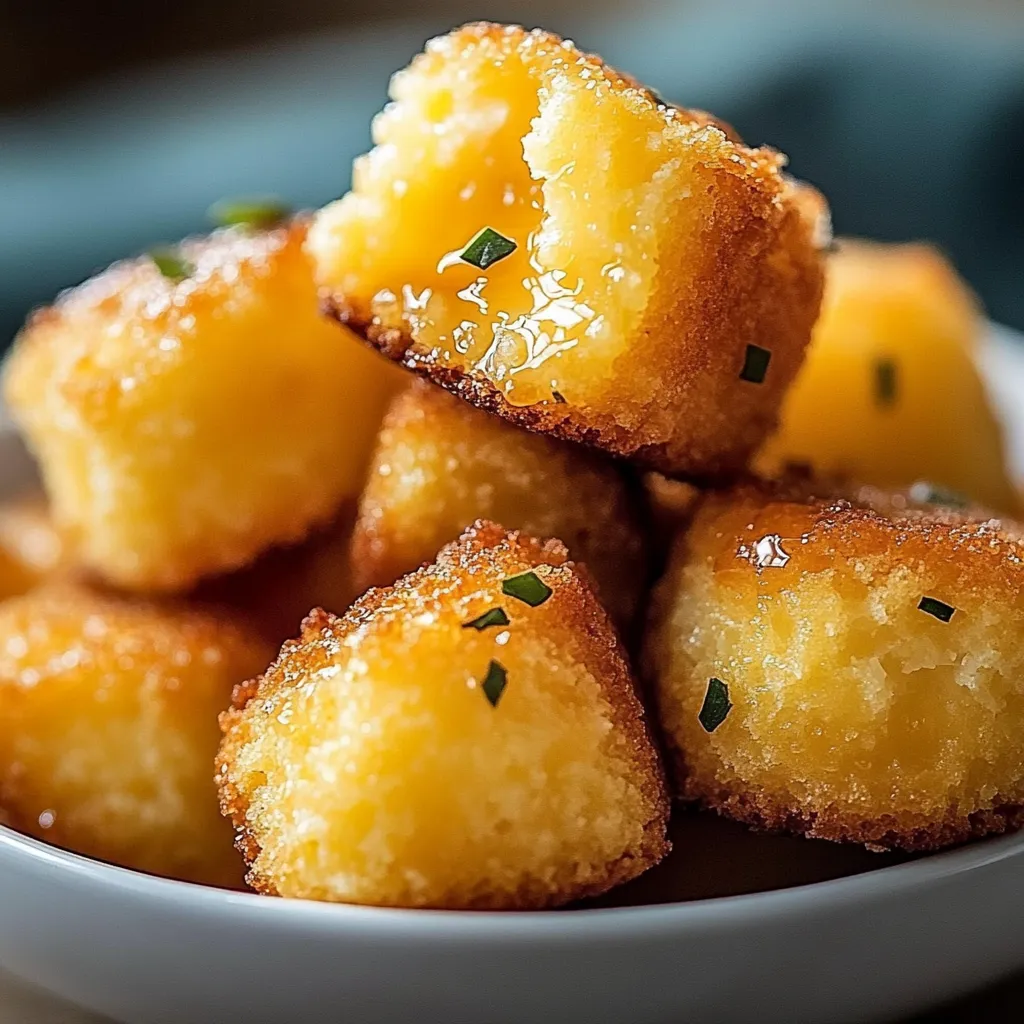 Tasty Southern Honey Butter Cornbread Poppers