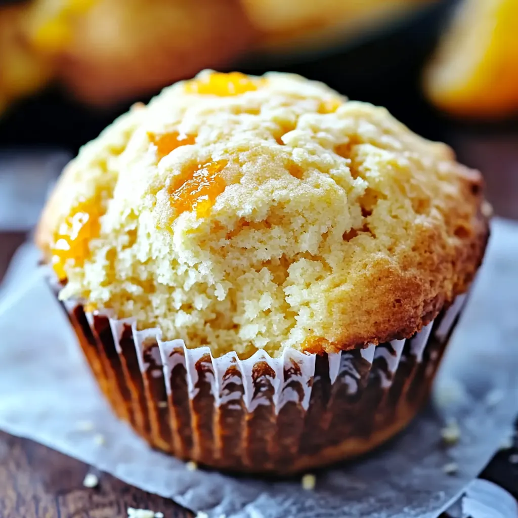 Sunny Citrus Orange Muffins