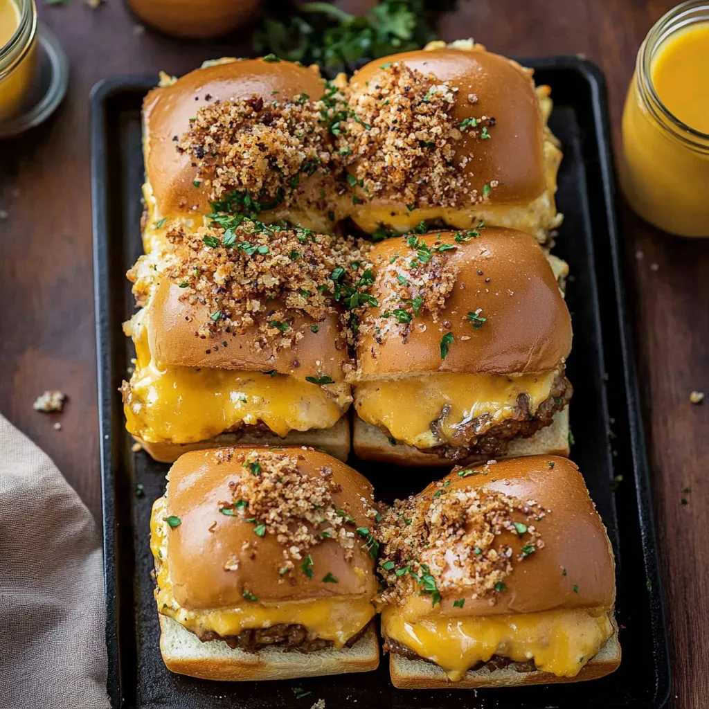 Cowboy Breakfast Sliders Sandwiches