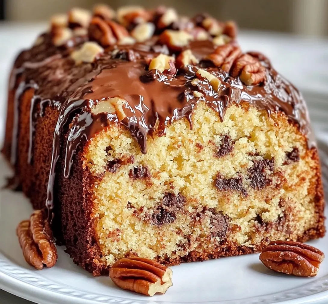 Easy German Chocolate Pound Cake Recipe