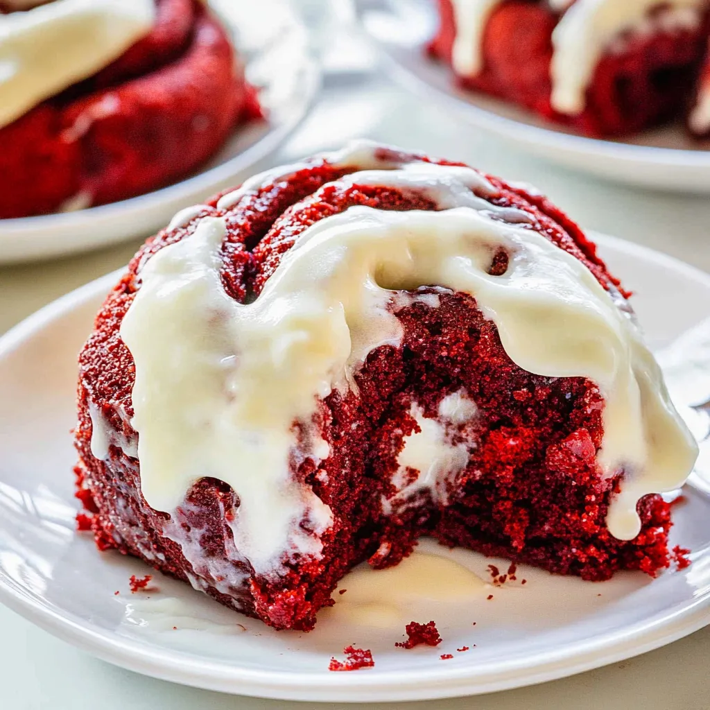 Red Velvet Cinnamon Rolls Recipe