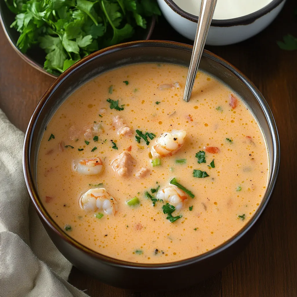 Hearty Crab and Shrimp Seafood Bisque Recipe