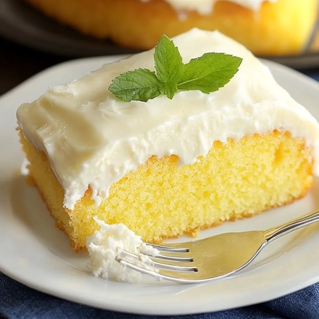 Easy Lemonade Cake