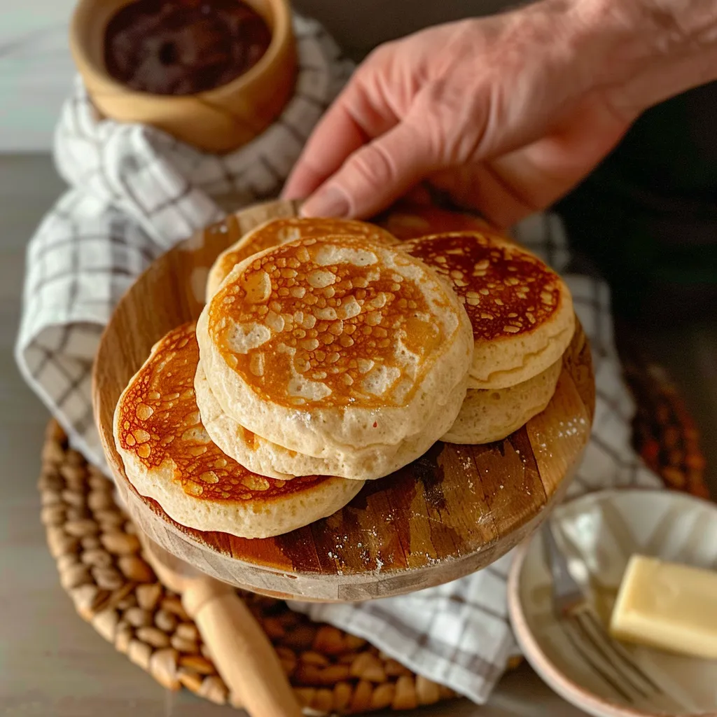 Irresistibly Fluffy Sourdough Crumpets