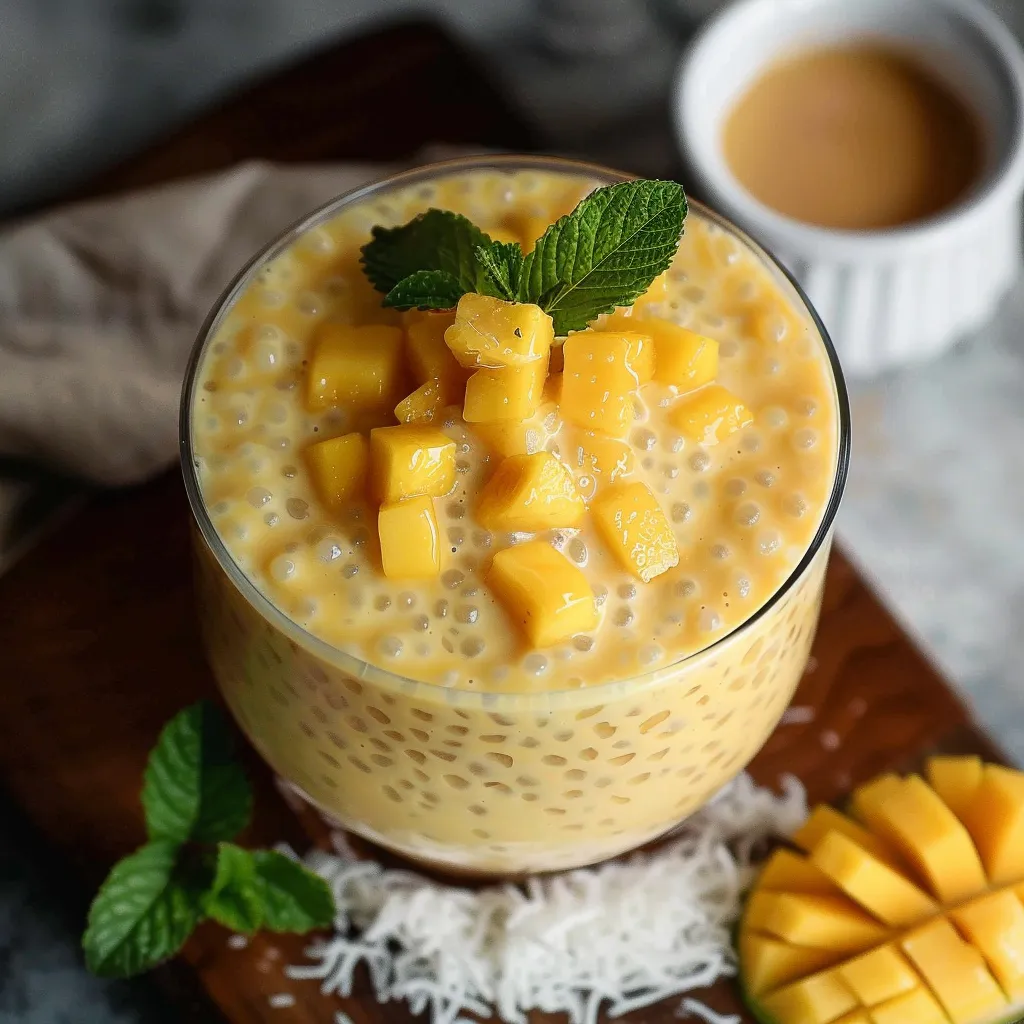 Mango Sago Dessert