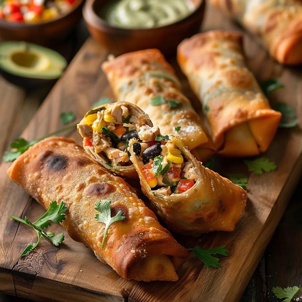 Crunchy Southwest Eggrolls