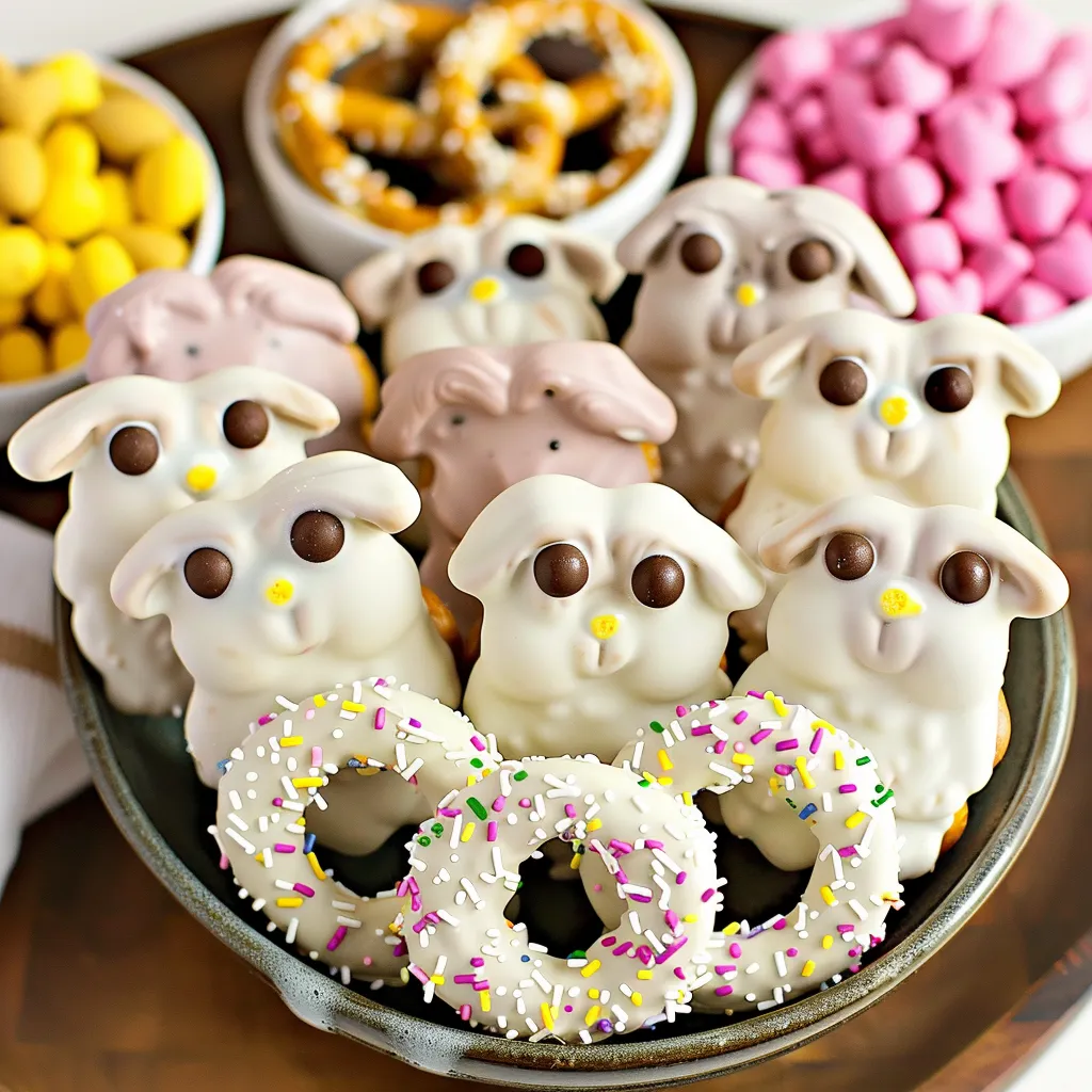 A bowl of donuts with sprinkles and a bowl of frosting shaped like a dog.