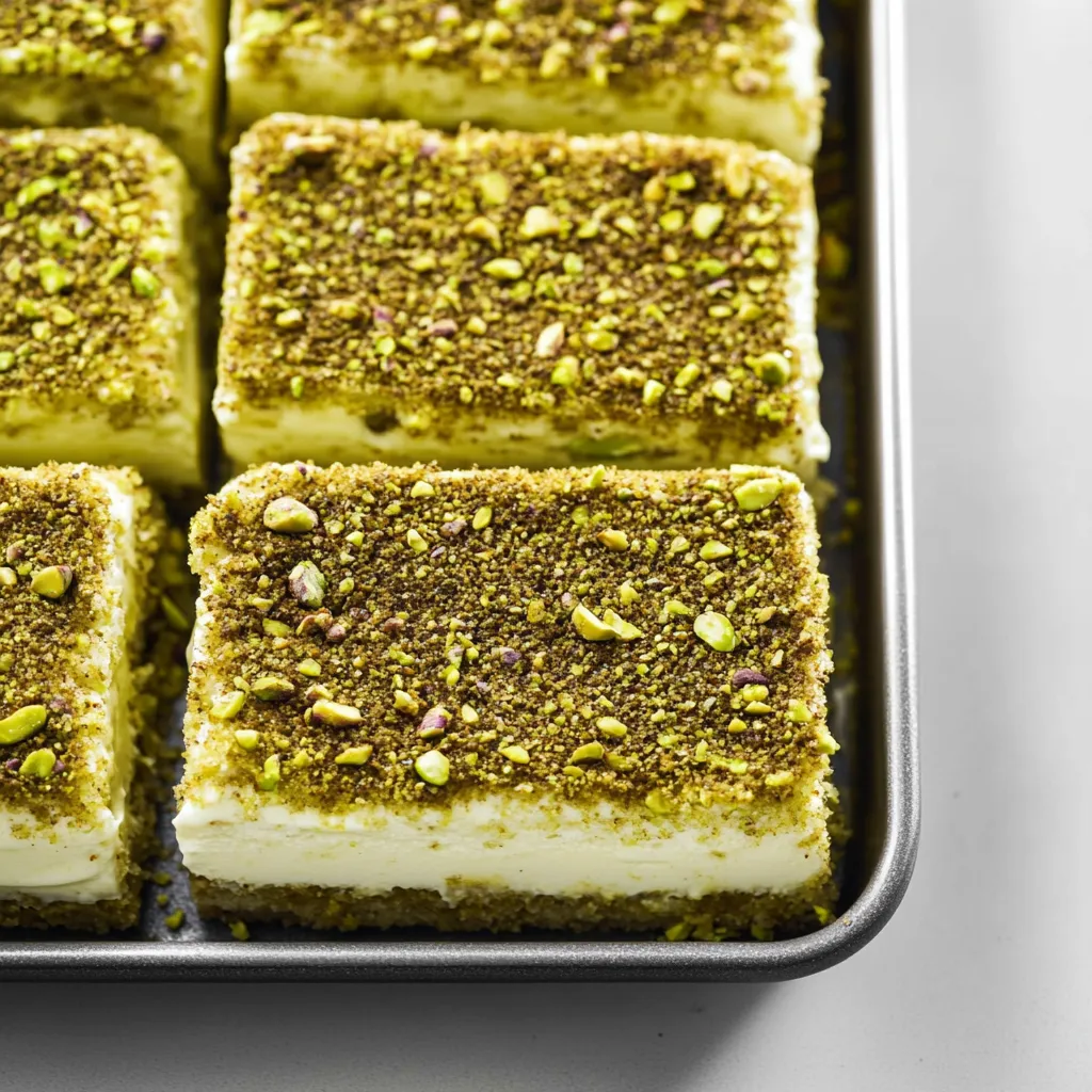 Pistachio Tiramisu with Layers
