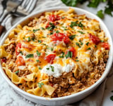 Cheesy Beef and Pasta Bake