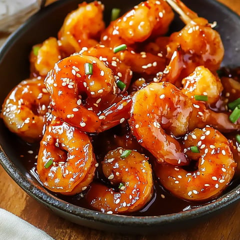 Firecracker Shrimp Dish