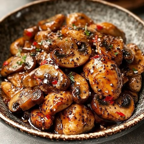 Delicious Black Pepper Chicken Stir Fry